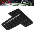 thumbnail image 4 of Bonnet Air Outlet, Reliability Long Service Life Hood Vent Trim Simple To Install  For Automobile Modification For Replacement For  RS MK2 Style Universal Glossy Black,Carbon Fiber, 4 of 8