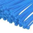 thumbnail image 3 of Uxcell 8-Inch 0.14-Inch Width Self-Locking Zip Ties Nylon Blue  Cable Ties 100 Pack, 3 of 5
