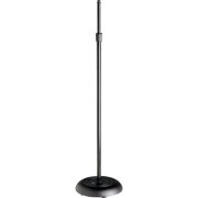 Atlas Sound MS-10C Round Base All-Purpose Mic Stand Ebony