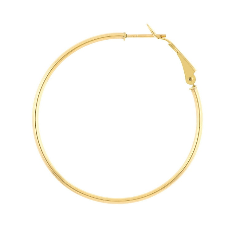 Gold wedding band earrings outlet