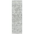 thumbnail image 2 of SAFAVIEH Abstract Caelestinus Ogee Wool Runner Rug, Ivory/Charcoal, 2'3" x 22', 2 of 10