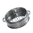 thumbnail image 2 of Stainless Steel Steamer Box for Steamed Buns Durable and Portable 1 Set for Home Kitchen Use 16cm With Ear, 2 of 5
