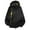 Black, variant on Mountain Techwear Waterproof Hooded Jacket for Unisex, Loose Fit Long Sleeve with Zipper Pockets, Casual Outdoor Outerwear, 1 Piece, S-4XL, Plus Size Friendly