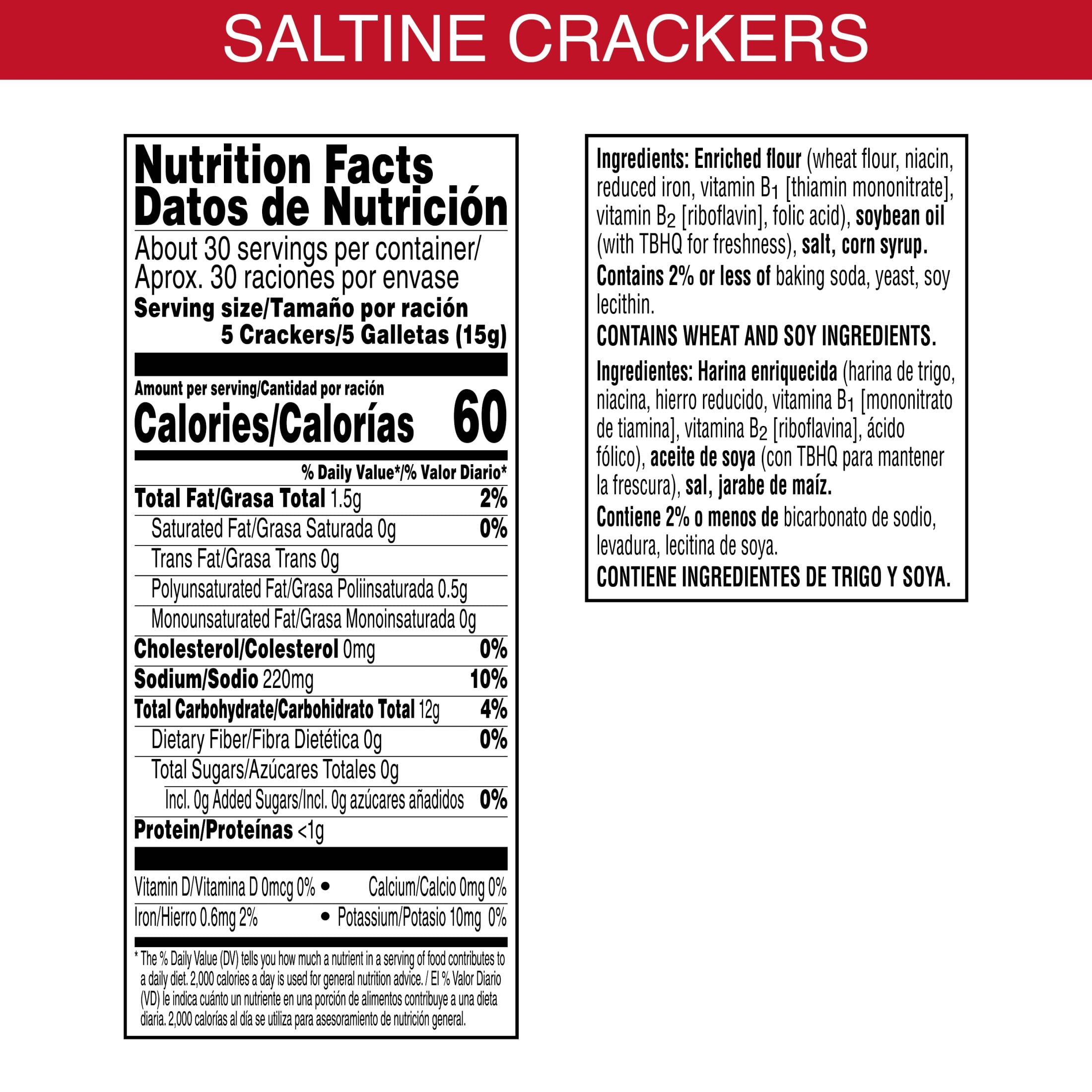(4 pack) Zesta Original Saltine Crackers, Soup Crackers, 16 oz