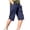 Navy, variant on Boy's Baggy Cargo Shorts Straight Leg Cool Shorts Flap Pocket Letter Patched Short Olive Green 4-5 Years