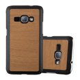 thumbnail image 1 of Cadorabo Étui pour Samsung Galaxy J1 2016, Protection d'Écran en Bois, Étui Rigide Antichoc, 1 of 5