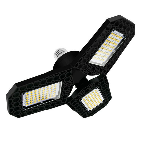 Foldable LED Garage Lights 80W Deformable Garage Ceiling Light 8000LM
