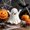 B, variant on Mini Halloween Ghost Figurines, Small Resin Ghost Statues Miniature Decorations, 6 Styles Cute Spooky Ghost Figures for Tiered Tray Cake Topper Halloween Party Supplies