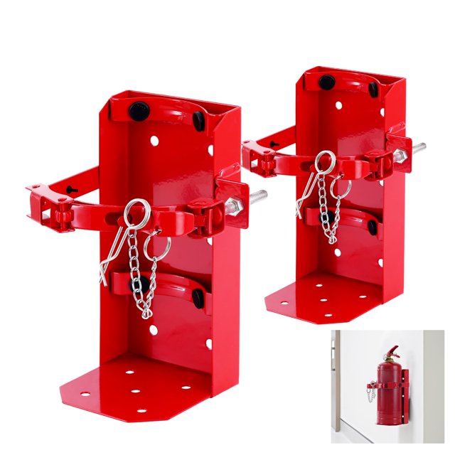 Soporte de pared para extintor de incendios, acero ST12, 10 kg/5 kg