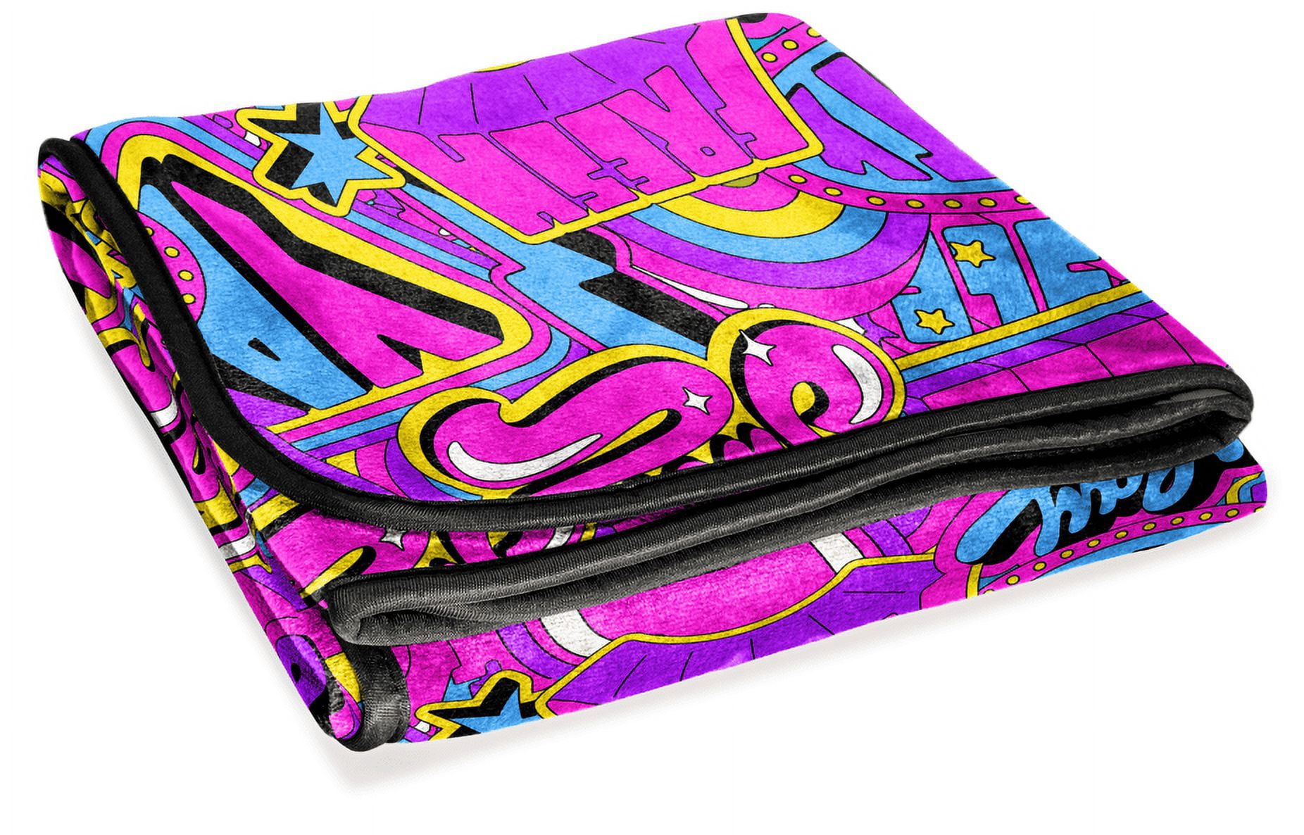 Lay Lay Cozy & Fresh Microfiber Silk Touch Travel Throw, 40x50