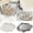 silvery, variant on NOVELAR Pressure-Resistant Storage Tray, Compact 7.68 in Design for Small Items, Enhances the Beauty and Functionality of Any Room