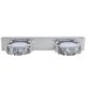 thumbnail image 2 of Luz delantera de espejo LED impermeable moderna luces de maquillaje redondas accesorio de baño 85‑265V2 luces 8W, 2 of 8