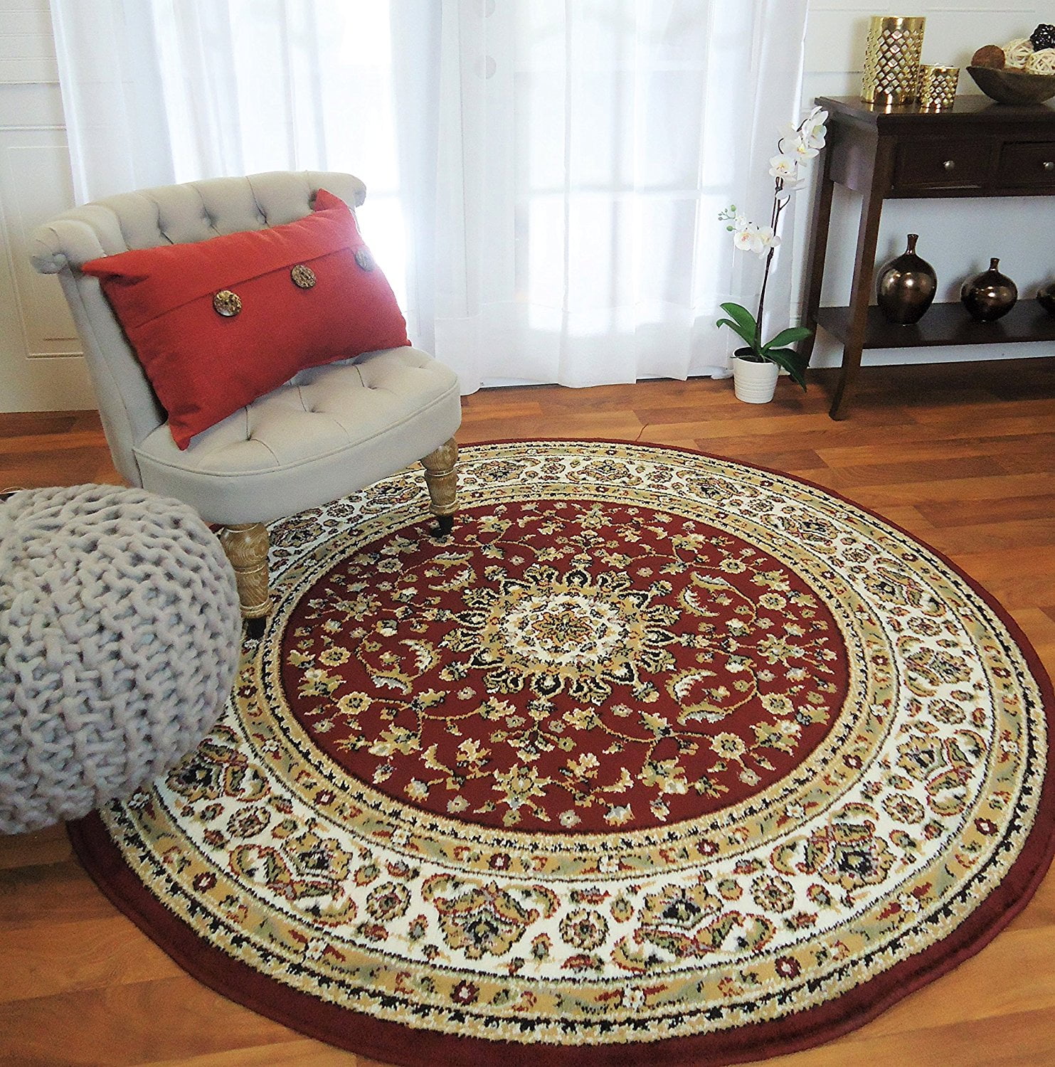 Round Rugs 6ft Clearance Red Com, How Big Is A 6 Ft Round Rug