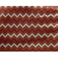 thumbnail image 4 of oneOone Georgette Viscose Rust Brown Fabric Stripes Sewing Material Print Fabric By The Yard 42 Inch Wide-C53, 4 of 5