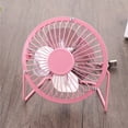 thumbnail image 6 of Leadrop 4 inch Portable USB Charged Metal Mute Table Cooling Fan Home Office Air Cooler, 6 of 11