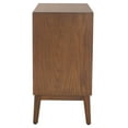 thumbnail image 5 of SAFAVIEH Scully 2 Drawer 1 Shelf Chest, Medium Oak/Antique Gold Drawer Knobs (28 in. W x 15 in. D x 29 in. H), 5 of 13