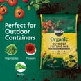 thumbnail image 3 of Miracle-Gro Organic Outdoor Potting Mix 25 qt. Soil for Container Plants, Contains Quick-Release Natural Fertilizer, OMRI Listed, 3 of 12