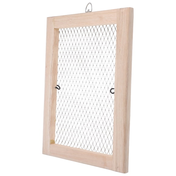 BRIGHTFUFU Fern Display Board Multi Wood For Wall Decoration In Indoor Plants 1Set