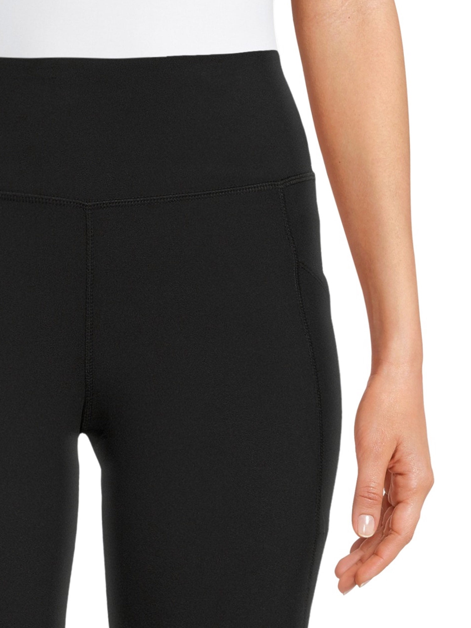 Jockey Essentials Women's Leggings - 7/8 Leggings For Women With Side Pockets
