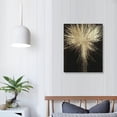 thumbnail image 4 of Acheng  Sun Burst Black Canvas Wall Art Decor: &amp; Oil Painted Masterpieces with Gold Leaf Accents | Set of Each | Premium 260 GSM Canvas, Ready to Hang Wall Art for Living Room 16x20 in, 4 of 5