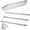 For Weber Spirit 300 with Side Control, variant on Grill Parts Replacement for Weber Spirit E310, Spirit 700, Genesis Silver/Platinum B C, Weber 900 (with Side Control Knobs), 7508 Stainless Steel Burner 28 1/8" and 7537 Flavorizer Bar 22 1/2"