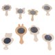 thumbnail image 5 of Cateissary Espejo de mano de sin terminar surtido de 8 piezas para niños, manualidades, juguetes Type2, 5 of 6