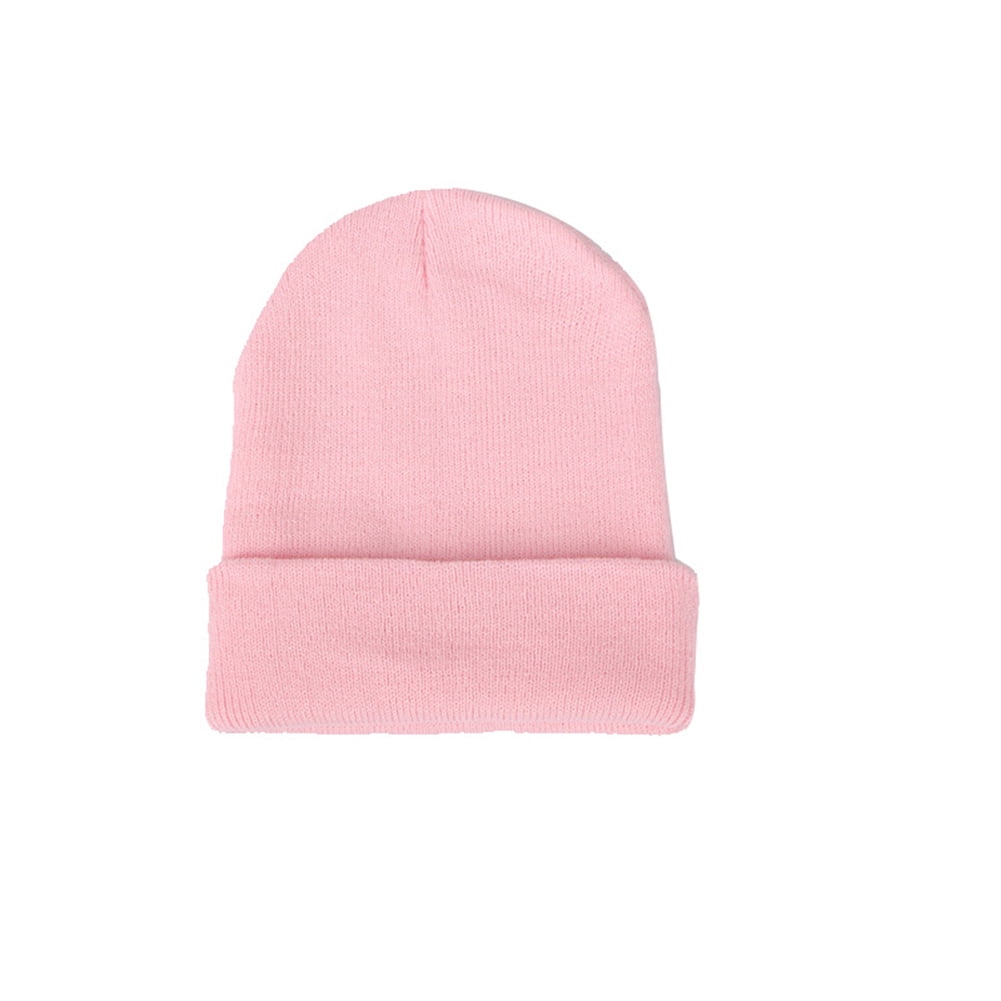 Sanwood Unisex Hat Pink,Men Women Solid 