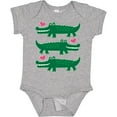 thumbnail image 3 of Inktastic Alligator Crocodile Reptile Girls Baby Bodysuit, 3 of 5