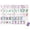 D, variant on 4 Layer Mahjong Tiles American Mahjong Tile Set 160 Acrylic Layered Mahjong Tiles, Clear Engraved American Mahjong Game with Dice for Adults, Portable Home Travel Social Gathering