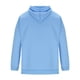 thumbnail image 4 of Sudadera con capucha para hombre, informal, a la moda, de color liso, de manga larga, con bolsillo, de poliéster, 4 of 4