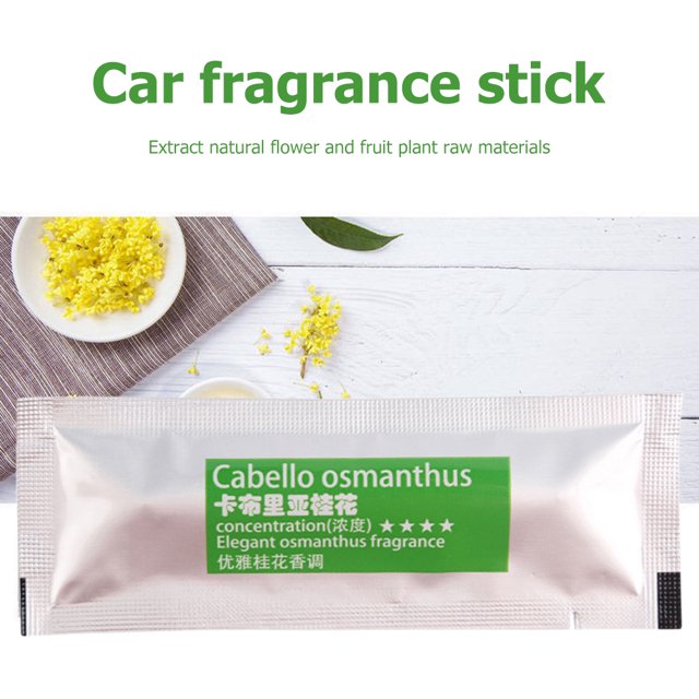Recambio de ambientador de coche, fragancia, aroma, reemplazo de perfume (Osmanthus) Likrtyny Accesorios para autos y motos
