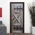 thumbnail image 5 of (95x215cmI)Door Sticker Trompe l'oeil Effect 3D Interior PVC Wall Stickers for Decoration Wall Living Room Kitchen Bedroom Bathroom Wallpaper, 5 of 5