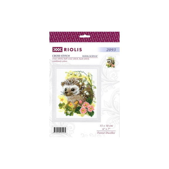 Riolis Cross Stitch Kit Forest Dweller