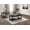 Distressed Java - 2-Piece, variant on Coaster Payne 2-Piece Coffee and End Table Set, Distressed Brown