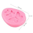 thumbnail image 3 of Kritne Fondant Cake Mold,Butterfly Shape Silicone Cake Fondant Chocolate Molds Decorating Tool, Happy Birthday Baking Mold, 3 of 7