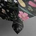 thumbnail image 5 of Pioneer Flower Floral Print Pattern Square Tablecloth,Waterproof Square Table Cover,Wipeable Spillproof Washable Table Cover for Home Kitchen Party Decor 42"X42"(107x107cm), 5 of 6
