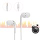 thumbnail image 5 of Auriculares deportivos de moda multifuncionales con micrófono Auriculares con cable de 3,5 mm (blanco), 5 of 8