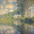 thumbnail image 2 of Monet, Claude 15x15 Gold Ornate Wood Framed with Double Matting Museum Art Print Titled - Poplars on the Epte, 2 of 4