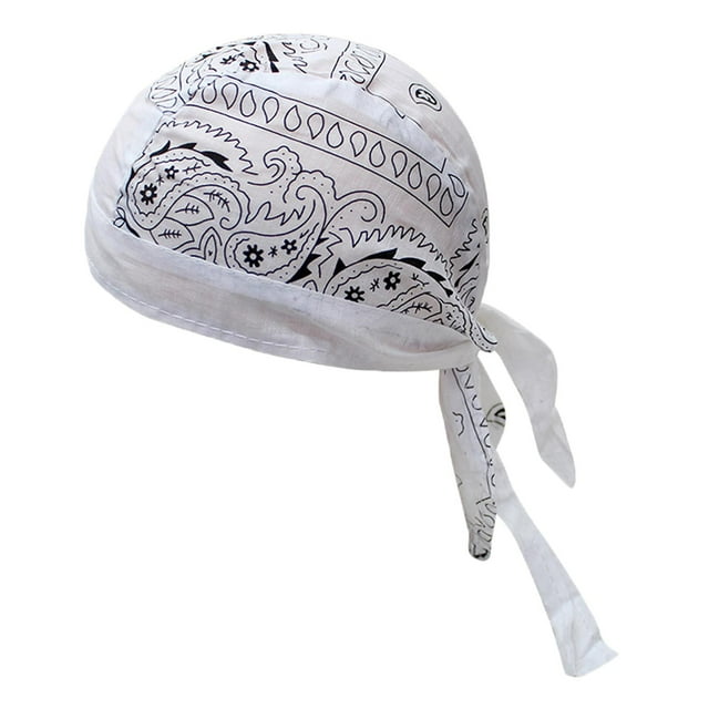Sombreros de pirata ciclista Yinane blanco para mujeres y adultos