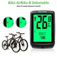thumbnail image 4 of Wireless Bike Computer, Multi-Functional Bike Speedometer, IPX6 Waterproof Large Screen Cycle Computer​ Automatic Wake-up LCD Backlight Display, 4 of 7