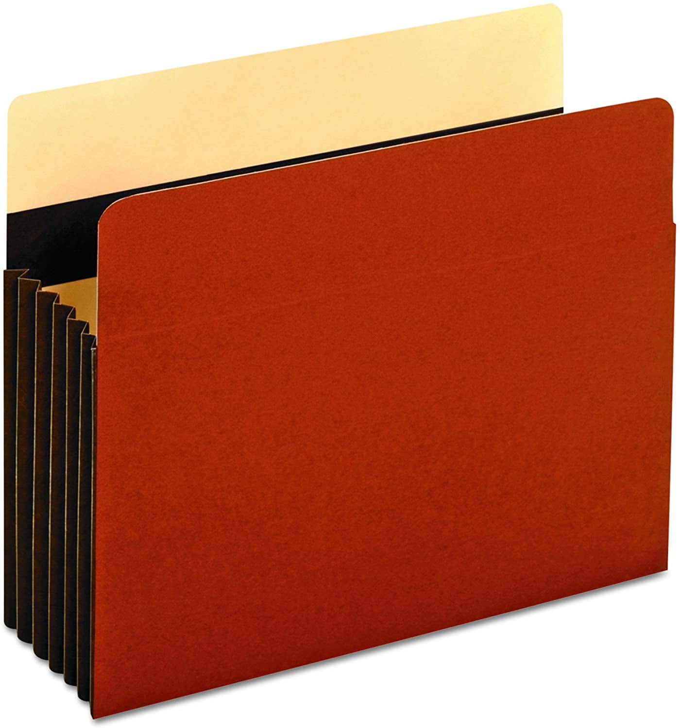 GlobeWeis Accordion File Pockets, 5.25Inch Expansion, Letter Size, Brown, 10Count (C1534GHD