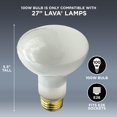 thumbnail image 2 of Bombilla de repuesto Lava the Original 501012 Lava Lamp 100W, 2 of 5