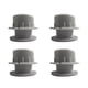thumbnail image 1 of Guardurnaity Remaches de repuesto de tornillo resistentes, 4 piezas, para bolsa, fabricados con plástico, fáciles de instalar, ampliamente Bolsas de mensajero y de hombro gris, 1 of 6