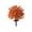 Orange, variant on Diceymbol Round Artificial Flower Bush Garden Stake Spring Floral Decor for Yard Patio Lawn Flower Bed 22 Inch