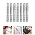 thumbnail image 3 of 7Pcs Loose Leaf 6-ring Binding Spines Combs A6 Notebook Planner Binding Accessories, 3 of 9