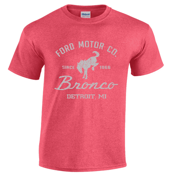 Mens Graphic Tees Ford Bronco Parts Accessories T-shirt Dad Gifts Birthday Father Husband