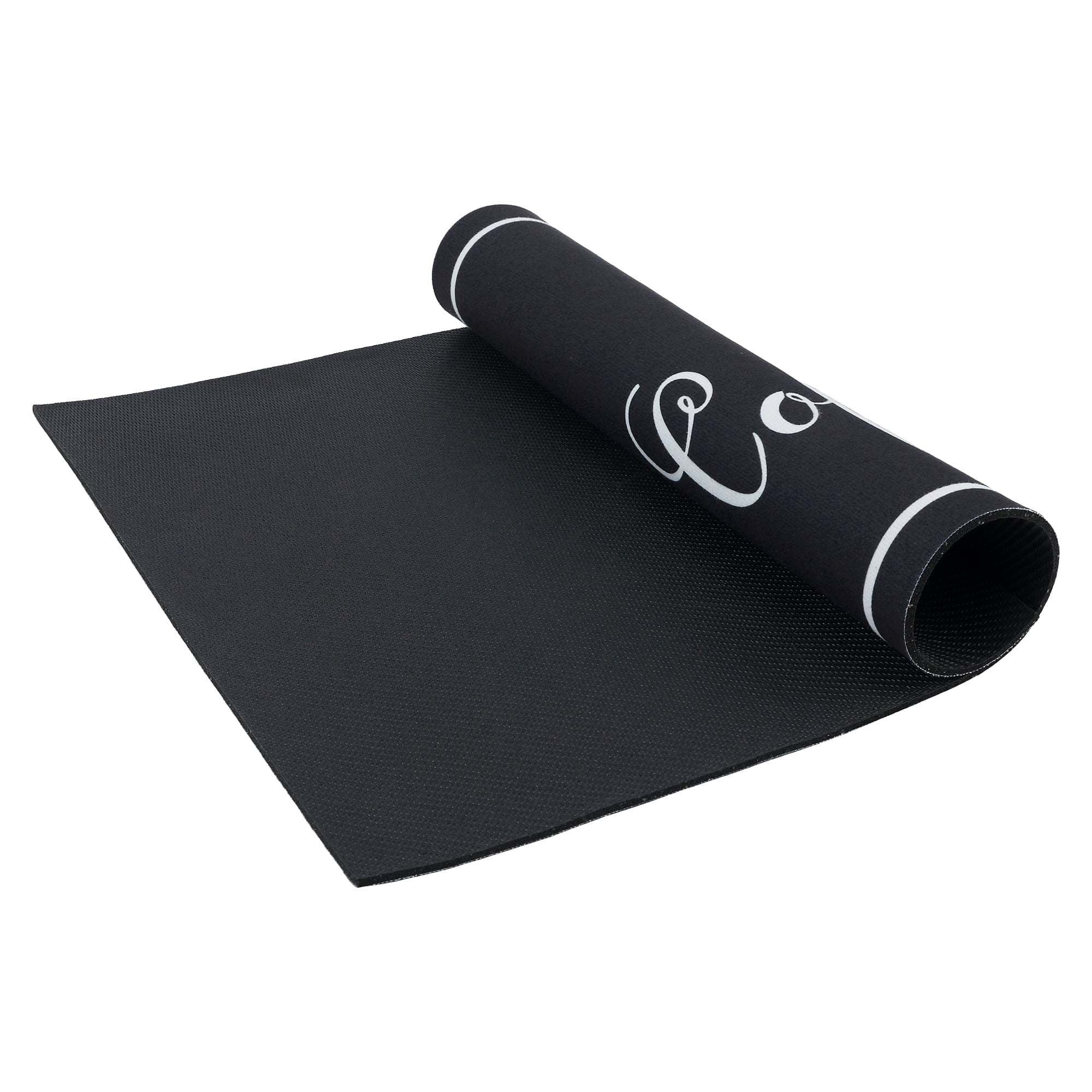 Unique Bargains Diatomaceous Quick Dry Coffee Mat for Kitchen Black 19.7*15.7 inch