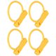 thumbnail image 4 of Uds. Anillo de nariz de toro, nailon amarillo, alta elasticidad, ligero, anillo de nariz de vaca de granja para ganado L, 4 of 10