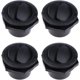 thumbnail image 5 of 4 Piezas Deflector de Aire Acondicionado para Tablero Salida de Ventilación de Techo Lateral - Rejilla de Escape de Ventilación de Tablero con Persianas Redondas de Montaje para Auto RV - Ne, 5 of 5