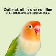 Kaytee Nutri Soft Pet Parrot & Conure Bird Food Seed, 3 Pound